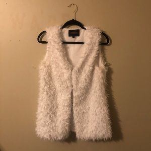 Ambiance Outerwear White vest
